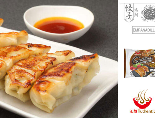 正点日本牛肉饺 Raviolis japones de vacuno y verdura Authentic