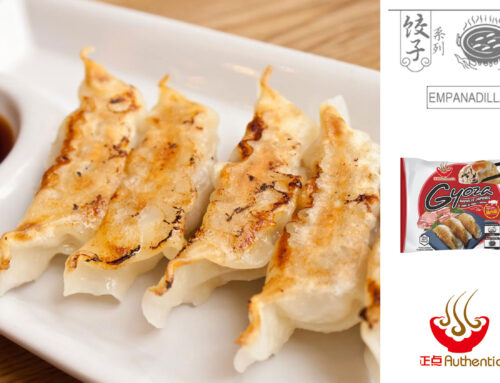 正点日本猪肉饺 Raviolis japonés de carne de cerdo y verdura Authentic